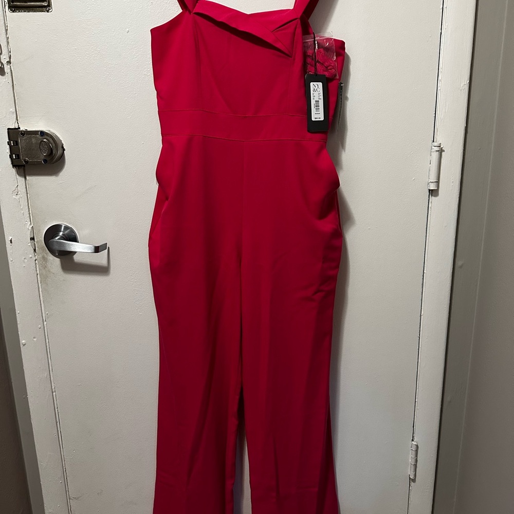 Chic Pink Jumpsuit